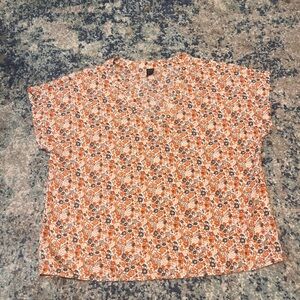 Shein Floral Blouse - Size L